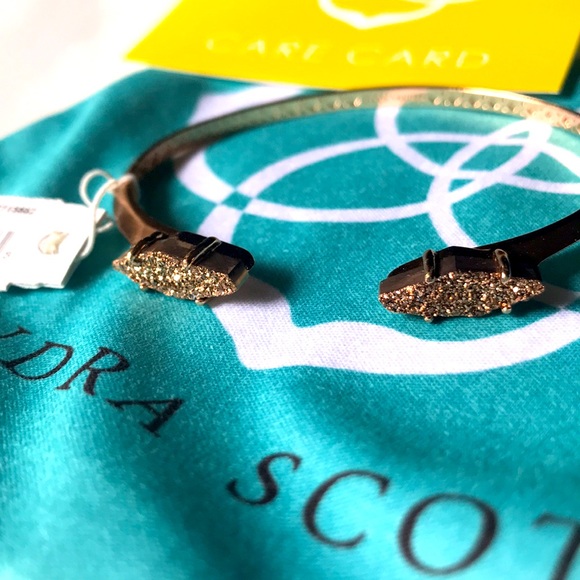 Kendra Scott Bianca Cuff Bracelet with Copper Druzy - Picture 4 of 9